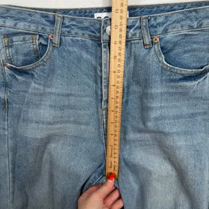 S.O.N.G. 9 29 Jeans Wide Leg Distressed High Rise Button Fly Boho Grunge Punk thumbnail 11