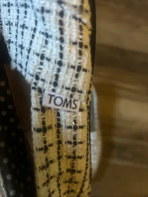 TOMS Women's Classic Alpargata slip-on shoes Sz W7.5 thumbnail 5