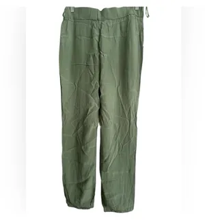 Honey Punch Green Skinny Lightweight Pants thumbnail 2