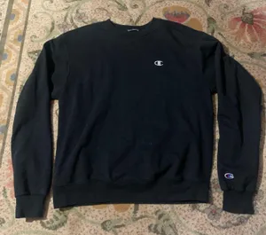 Black Champion Crewneck thumbnail 1