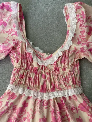 Floral mini dress thumbnail 5