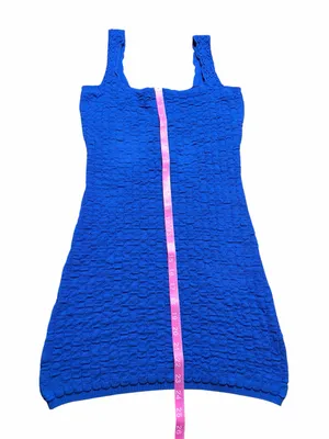 Free People Beach Royal Blue Dress Size Small thumbnail 7