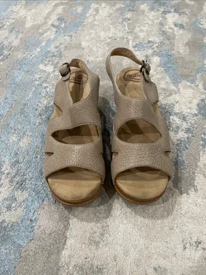 Dansko Leather Clog Sandals Size 41 (10.5-11 US) thumbnail 2