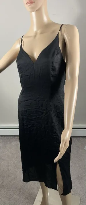 Express Black Backless‎ Mini Dress Size Medium  Pre-owned thumbnail 1