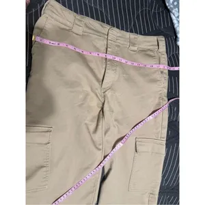 Women’s Black Label Khaki Straight-Leg Cargo Pants size 13 & 30W thumbnail 5