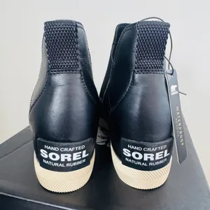 Sorel Out N About Wedge Leather Bootie, Ankle Boots Black, Size 9.5‎ NWT thumbnail 12