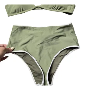 Aerie Green 2 Piece Swim Set Size: S‎ thumbnail 2