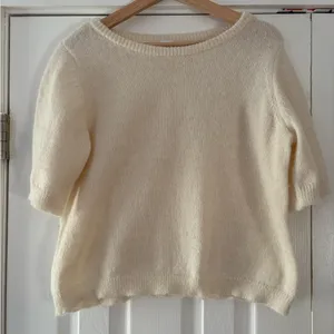Melrose and Market‎ Cream Crew Neck Sweater with Plush Texture NWOT Size XL thumbnail 2