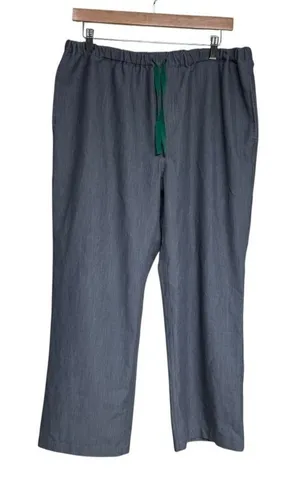 FIGS Awesome Gray Drawstring Scrub Pants Medical Doctor Nurse Women large short thumbnail 1