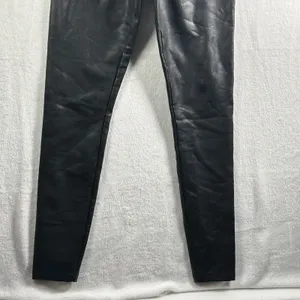 Abercrombie and Fitch Faux Leather Leggings Pants Black‎ XS High Rise thumbnail 9