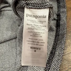 Patagonia Women’s Long Sleeve Dress | Gray Herringbone | Size Medium thumbnail 15