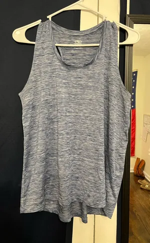 Athletic blue tank Size M thumbnail 1