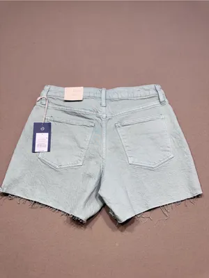 Universal Threads Vintage Light Green Midi Cut Off Shorts thumbnail 2
