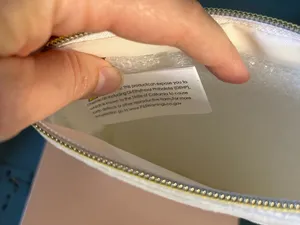 Papyrus White and Gold Floral Wristlet (New) thumbnail 6