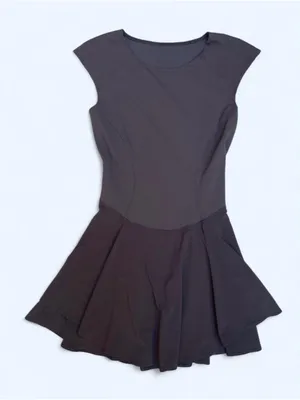 Lululemon Everlux Mesh-Back tennis dress black pickleball activewear XS thumbnail 5