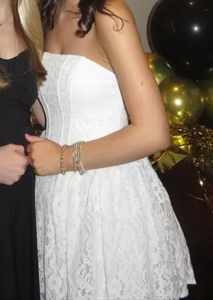 Lulus white  dress thumbnail 1