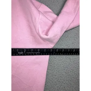 Pastel Baby Pink Sweatshirt S Oversized Coquette Soft Girl Boxy Barbiecore Comfy thumbnail 5