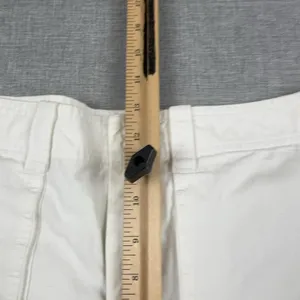 Lauren Jeans Company Ralph Lauren Shorts Womens 10 White Cargo Twill Cotton thumbnail 6