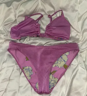 Maaji Pink Fiore Splendour Reversible Bikini Size M thumbnail 4
