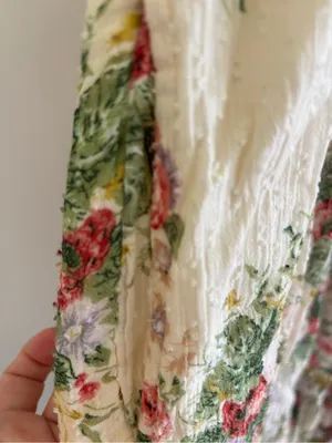 LOVESHACKFANCY EXLEY MIDI SHINNING JEMSTONE DRESS floral cottagecore lace thumbnail 8