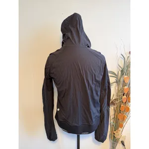 Lululemon dance studio Textured Hooded Full Zip Athletic Jacket Size‎ 8 Logo thumbnail 3