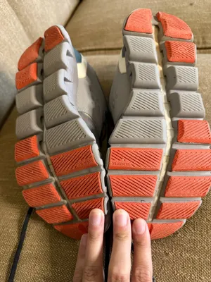 On Running Cloud X Shift Women's 10.5 Alloy Red Gray Athletic Training Shoes thumbnail 4