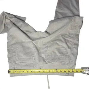 KÜHL Cabo UPF 50+ Sun Gray Linen Blend Hiking PNW Granola Gorpcore Size 8 Short thumbnail 7