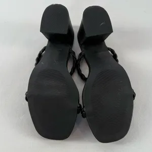 Dolve Vita Braided Block Heel Sandal in Black Size 8‎ thumbnail 7