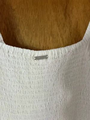 Billabong white beach flowy dress  thumbnail 10