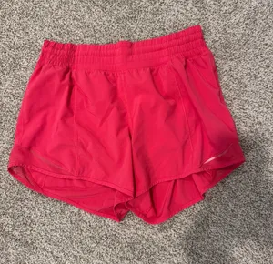 lululemon Hotty Hot High Rise Shorts — Bright Pink- 8 thumbnail 1