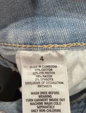 Aeropostale Shorts Jean thumbnail 3