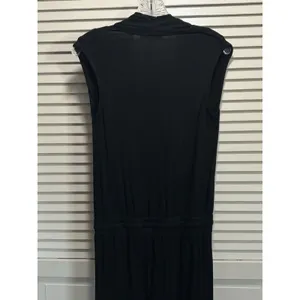 Oliviaceous Black Sleeveless Tank Maxi Dress Size Medium Elastic/Tie‎ Waist thumbnail 8