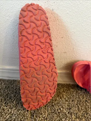Birkenstock Arizona EVA sandals coral pink Waterproof Double Strap Sandal shoe thumbnail 7