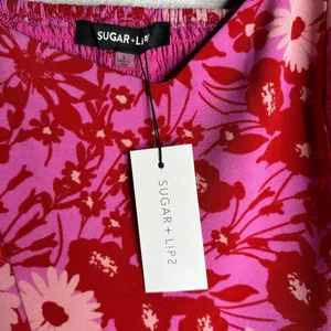 Sugarlips Lover Girl Shania Bustier Cropped Top Size Large Pink Red Sz L New thumbnail 6