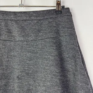 Ann Taylor LOFT Petites‎ Dark Gray Circle A-Line Skirt 2P thumbnail 3