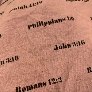 Scripture Plus T Shirt Purple Size 3X thumbnail 3