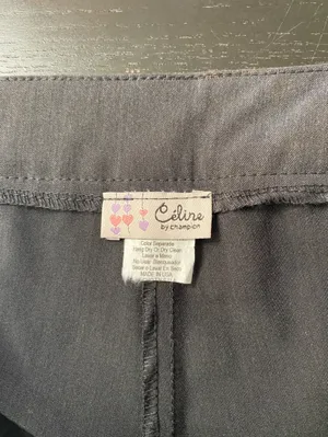 Champion Men's Wide-Leg Dress Pants in Charcoal thumbnail 2