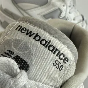 New Balance 550 Rain Cloud Men's White Gray Low Top Sneakers Shoes M-7 W-8.5 thumbnail 6