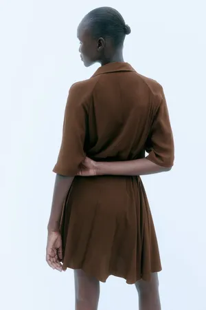 H&M Tie Belt Shirt Dress- Xsm- Nwt thumbnail 2