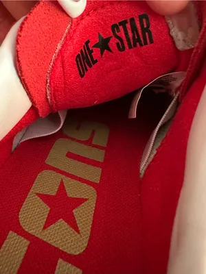 Converse Cons One Star Pro Red Suede Skate Shoes – Unisex Men's 5 / Women's 6.5 thumbnail 6