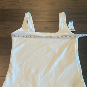 NWT Abercrombie & Fitch Soft Matte Square neck Bodysuit Sz L thumbnail 7