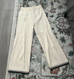 Cream and black sweater lounge set Tan thumbnail 3