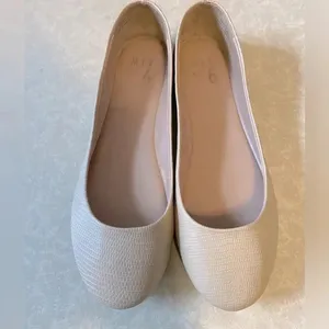 Mix No. 6 Danzey Ballet Flats Bone Tan Snakeskin Size‎ 7.5 thumbnail 2