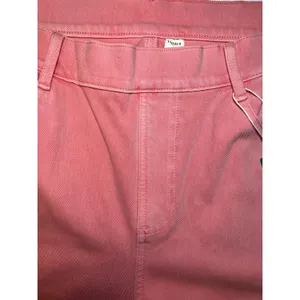 Halara Pink High Rise Tapered Jeans Size Large Stretchy Pull On Pants thumbnail 5