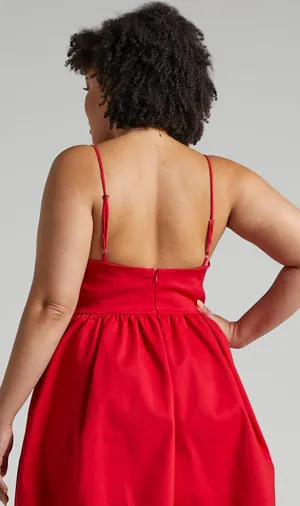 Showpo A-Line Red Dress thumbnail 3
