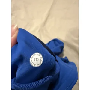 Lululemon‎ Size 10 Base Pace HR Crop 23" Tight Leggings PSYH Psychic Blue thumbnail 8