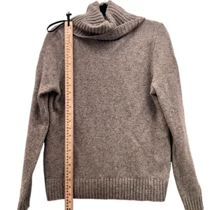 J‎ Crew Lambswool Turtleneck Sweater Gray Medium thumbnail 12