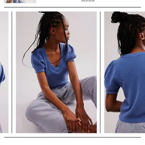 NWOT free people Annabel Cashmere Shirt thumbnail 4
