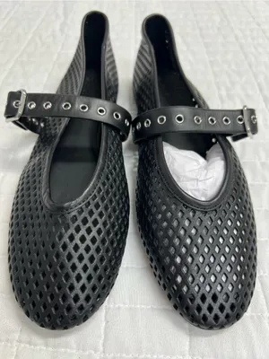 Madewell The Remy Mary Jane Flat in True Black Size 7.5 thumbnail 8