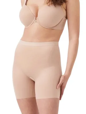 NWT Spanx Invisible Shaping Control Girl Short in Champagne Beige Size 3X thumbnail 1